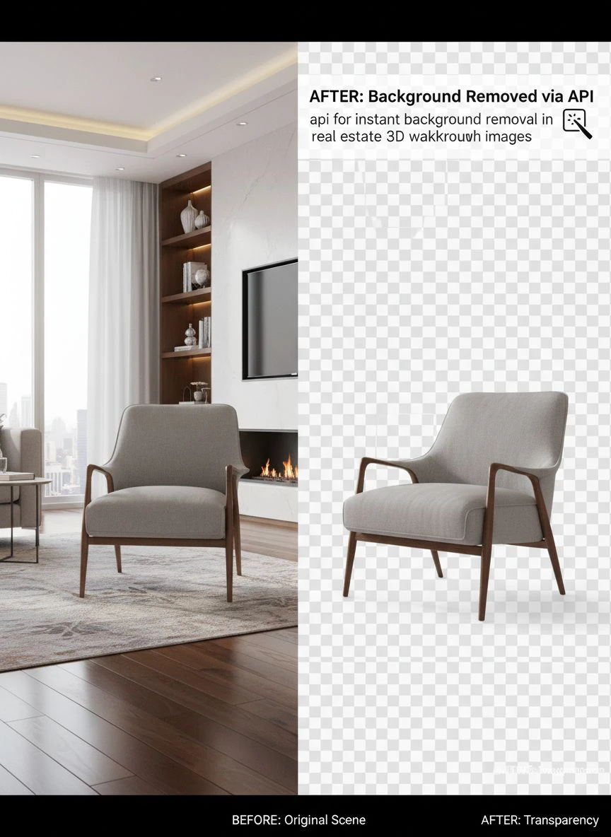 api for instant background removal in real estate 3d walkthrough images - Professional Guide